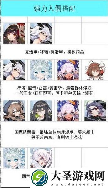 灵魂潮汐阵容如何搭配