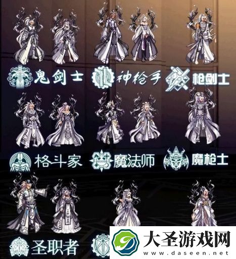 dnf天空套1到12套外观图片一览