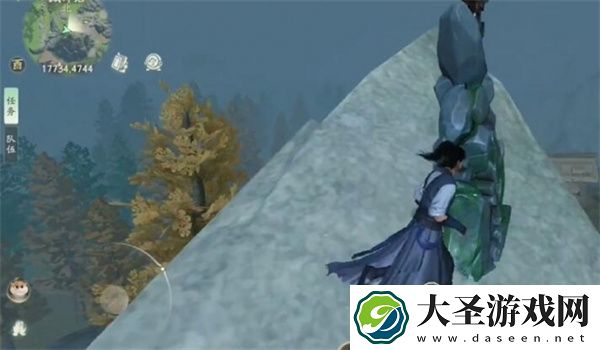 仙剑世界剑神山庄剑碑具体位置分享