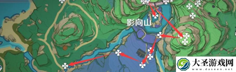 原神绯樱绣球位置在哪