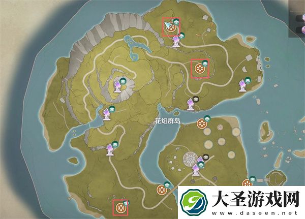 无限暖暖幽暗洞窟3个烟花具体位置分享
