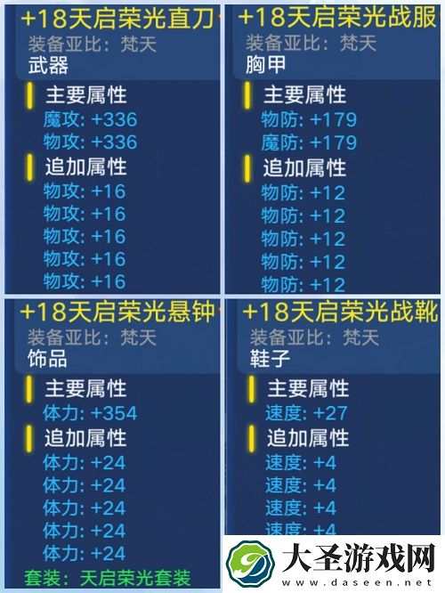 奥拉星手游装备词条刷法攻略