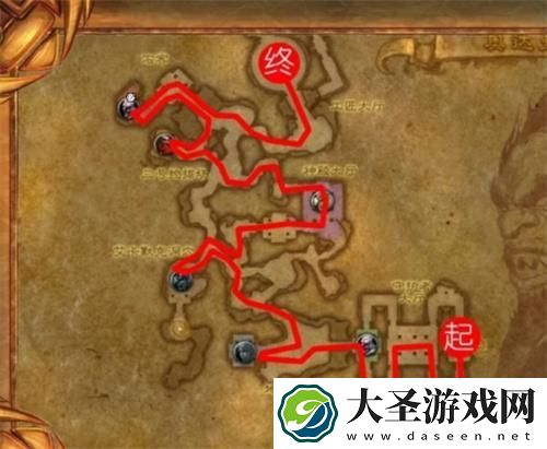 魔兽世界奥达曼地图怎么走