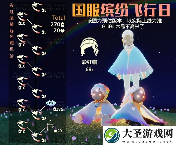 光遇彩虹日结束时间一览