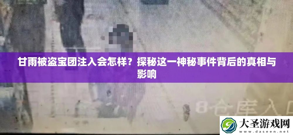 甘雨被盗宝团注入会怎样