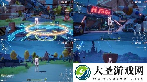 幻塔星岛风景点位置大全一览