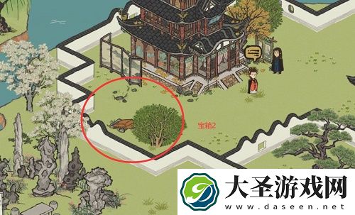 江南百景图松江探险第一章长相思宝箱及钥匙位置一览