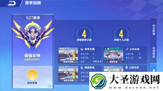 QQ飞车手游S27赛季奖励有什么