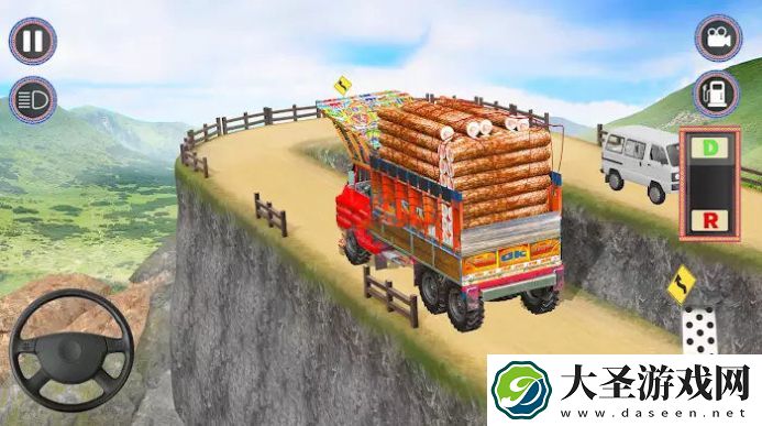 印度卡车货运拖车