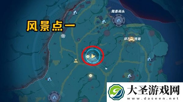 幻塔手游人工岛风景点在哪里