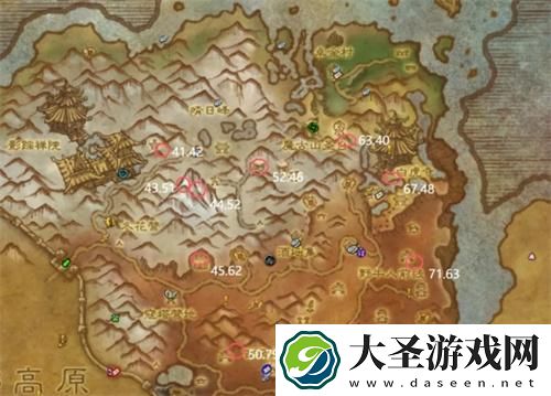 魔兽世界潘达利亚文物在哪