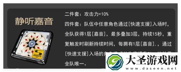 绝区零静听嘉音搭配推荐分享