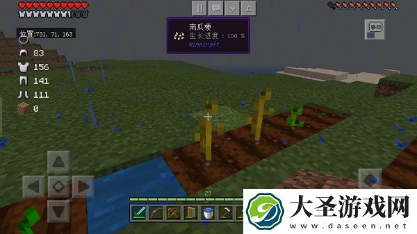 我的世界南瓜种子为什么种不出来