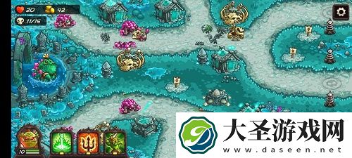 王国保卫战4鱼人副本第三关攻略
