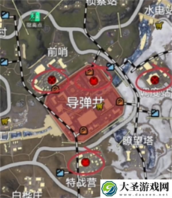 和平精英地铁逃生冰河禁区打野点在哪