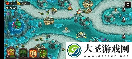 王国保卫战4鱼人副本第三关攻略