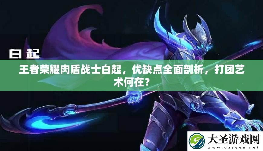 王者荣耀肉盾战士白起