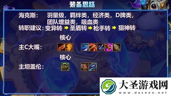 金铲铲之战变异圣盾大嘴阵容推荐攻略