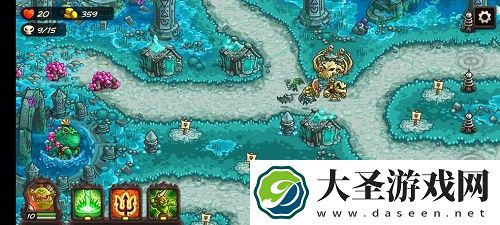 王国保卫战4鱼人副本第三关攻略