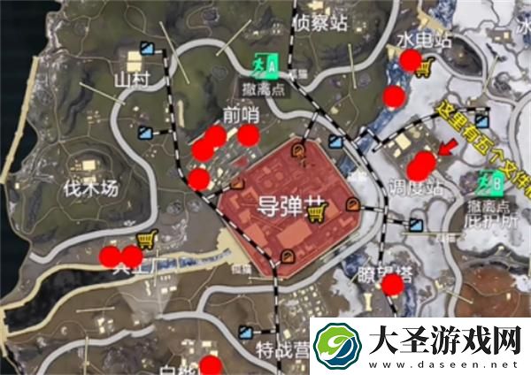 和平精英地铁逃生冰河禁区打野点在哪
