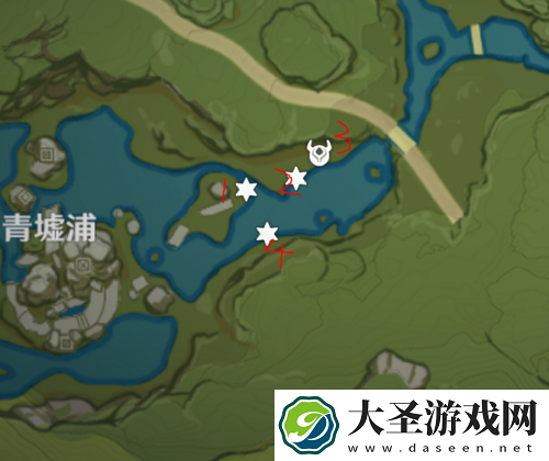 原神古时孤影勘测点位位置大全