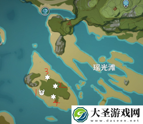 原神古时孤影勘测点位位置大全