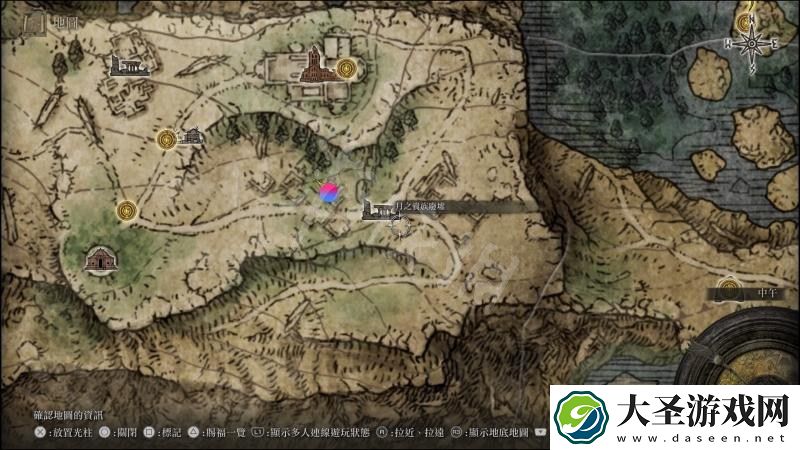 艾尔登法环蓝琥珀链坠在哪