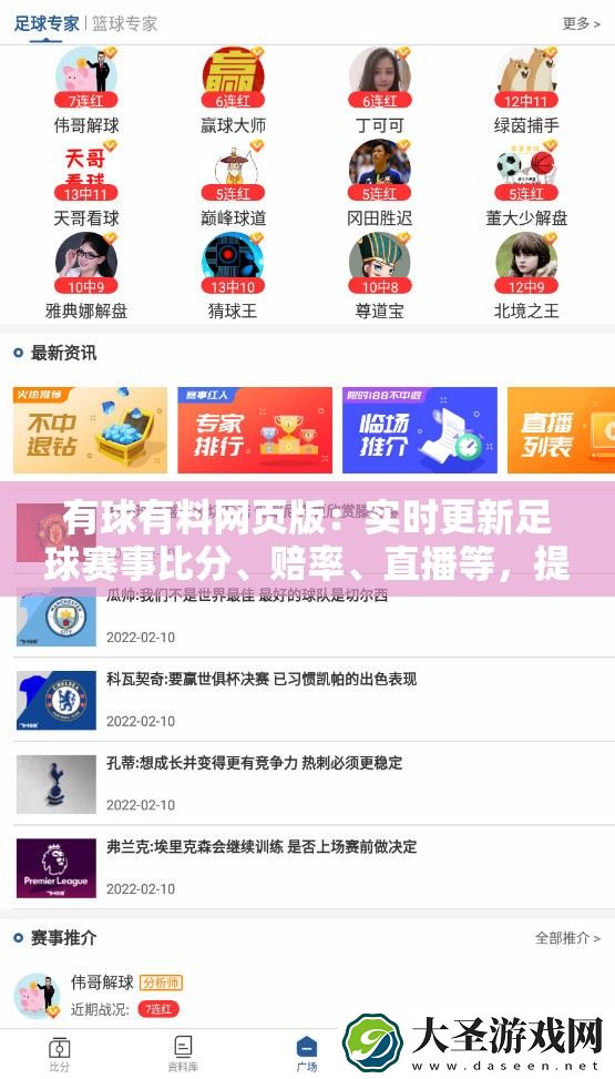 有球有料网页版