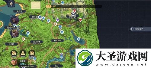神角技巧阿兹鲁村中级宝箱位置大全