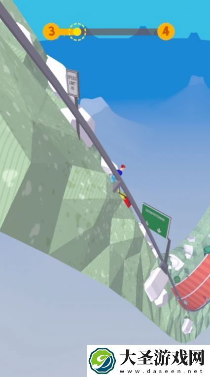 山丘滚轮比赛3D