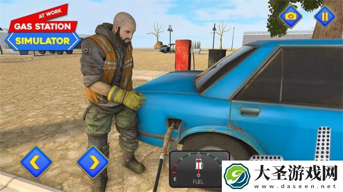 沙漠加油站模拟器