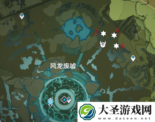 原神古时孤影勘测点位位置大全