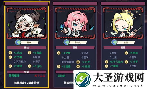 边缘星球新手角色分析及选择指南