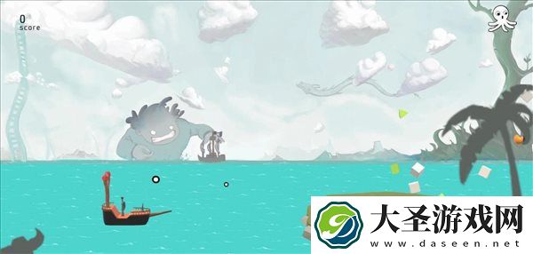 橡皮鸭打章鱼