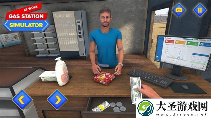 沙漠加油站模拟器