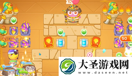 保卫萝卜4法老归来第116关过关攻略