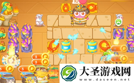 保卫萝卜4法老归来第116关过关攻略