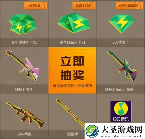 穿越火线怀旧服抽奖活动入口在哪