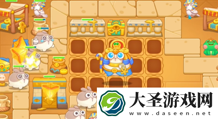 保卫萝卜4法老归来第114关过关攻略