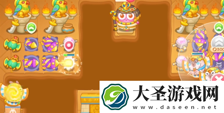保卫萝卜4法老归来第116关过关攻略