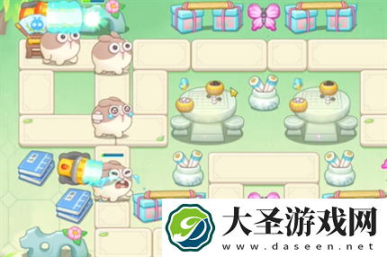 保卫萝卜4梁波波与祝秋秋第4关通关详解
