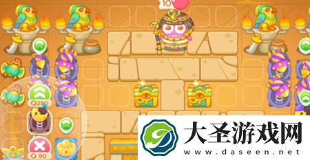 保卫萝卜4法老归来第116关过关攻略