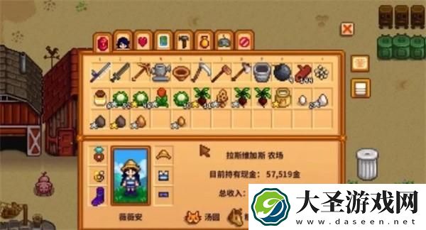 星露谷物语物品栏怎么扩充