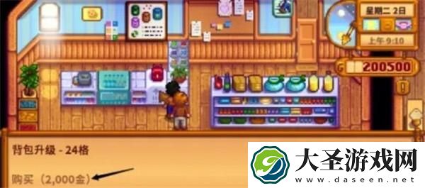 星露谷物语物品栏怎么扩充