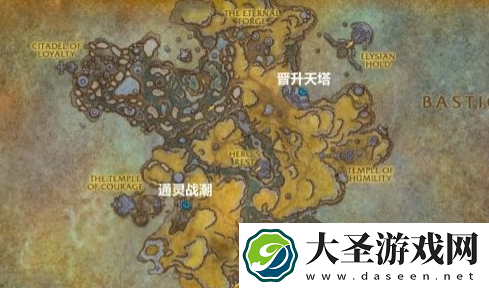 魔兽世界通灵战潮副本入口在哪