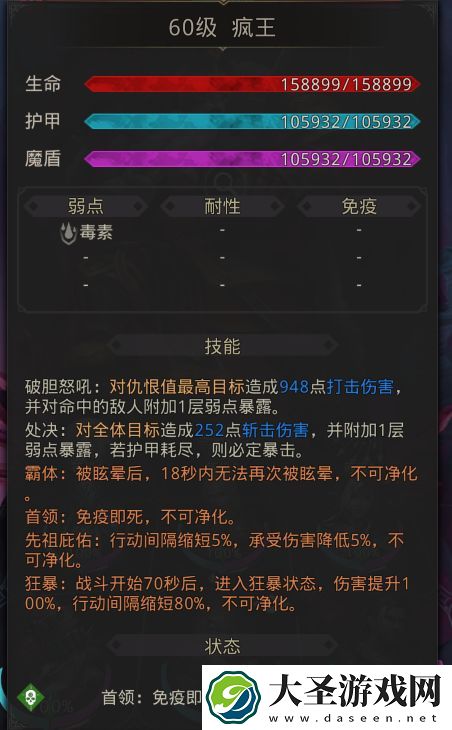 地下城堡3魂之诗疯王打法攻略