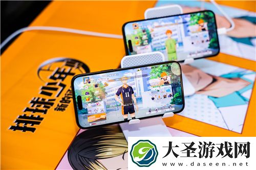 排球少年手游公测迎新携手万达