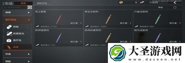 暗区突围药品测评大全