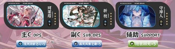 鸣潮2.0阵容怎么搭配
