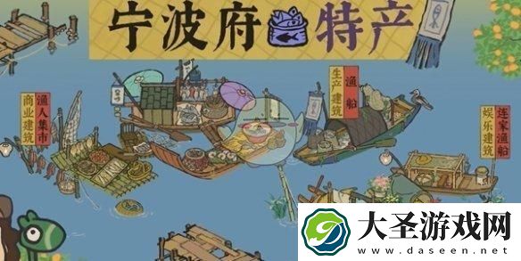 江南百景图宁波府特产有哪些